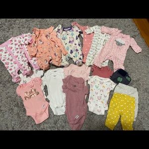 Premie Baby Sleepers and onsies